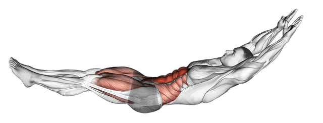 Hollow body crunch Hollow body crunch — exercice musculation