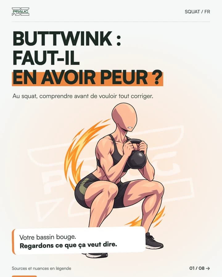 Couverture du carrousel : Buttwink au squat : faut-il changer sa technique ?