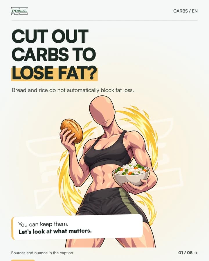 Carousel cover: Do you need to cut carbs to lose body fat?
