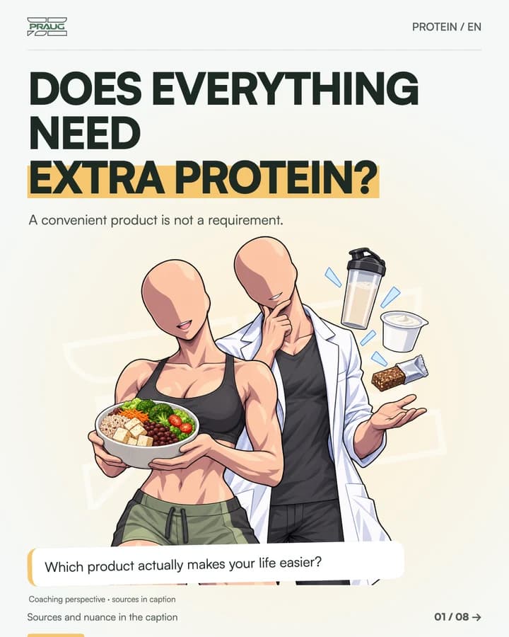 Carousel cover: Are protein products really useful?