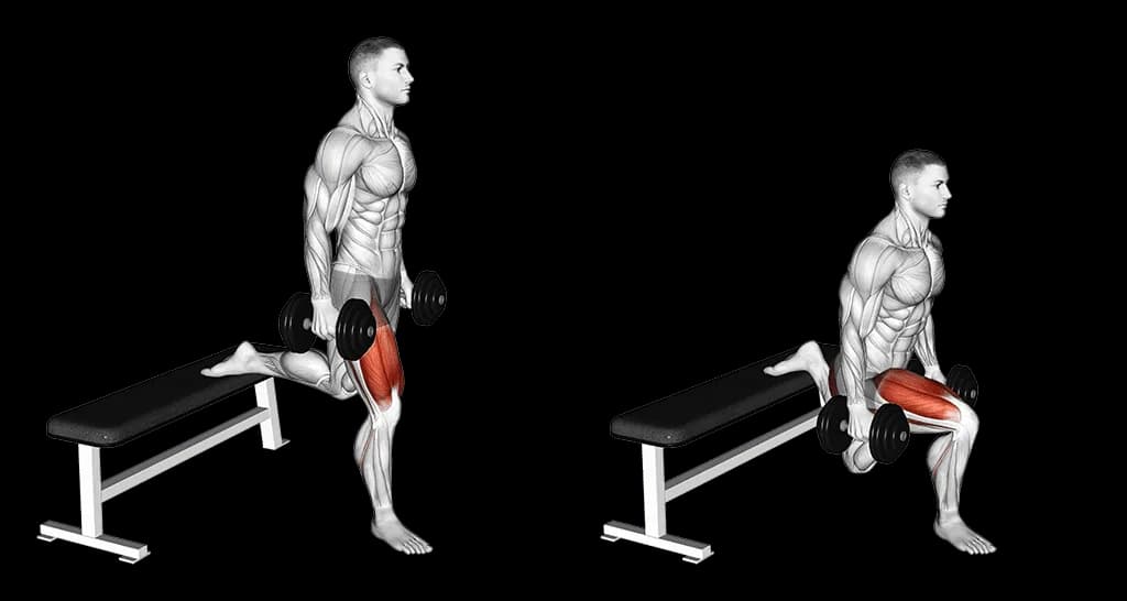 Split squat bulgare