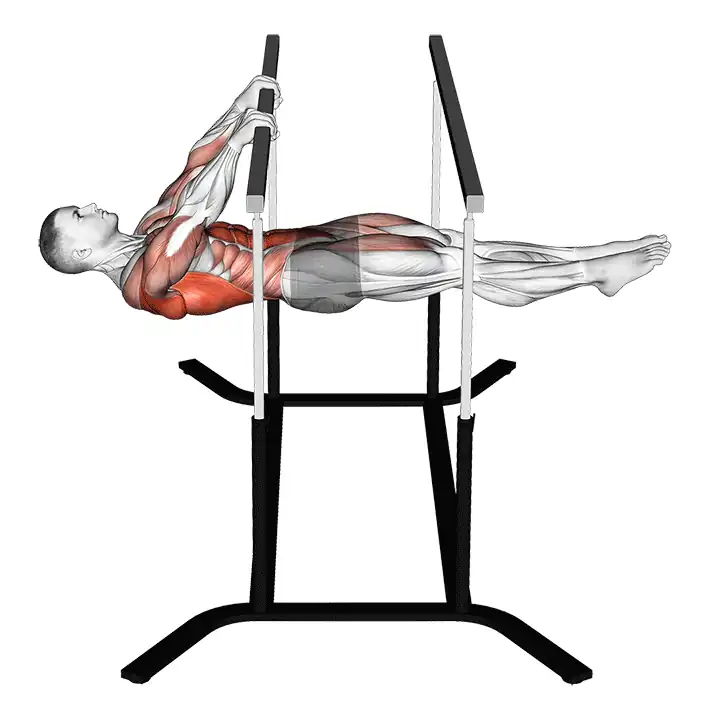 Front lever en répétitions