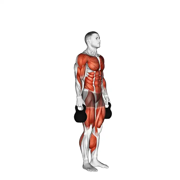 Burpee kettlebell