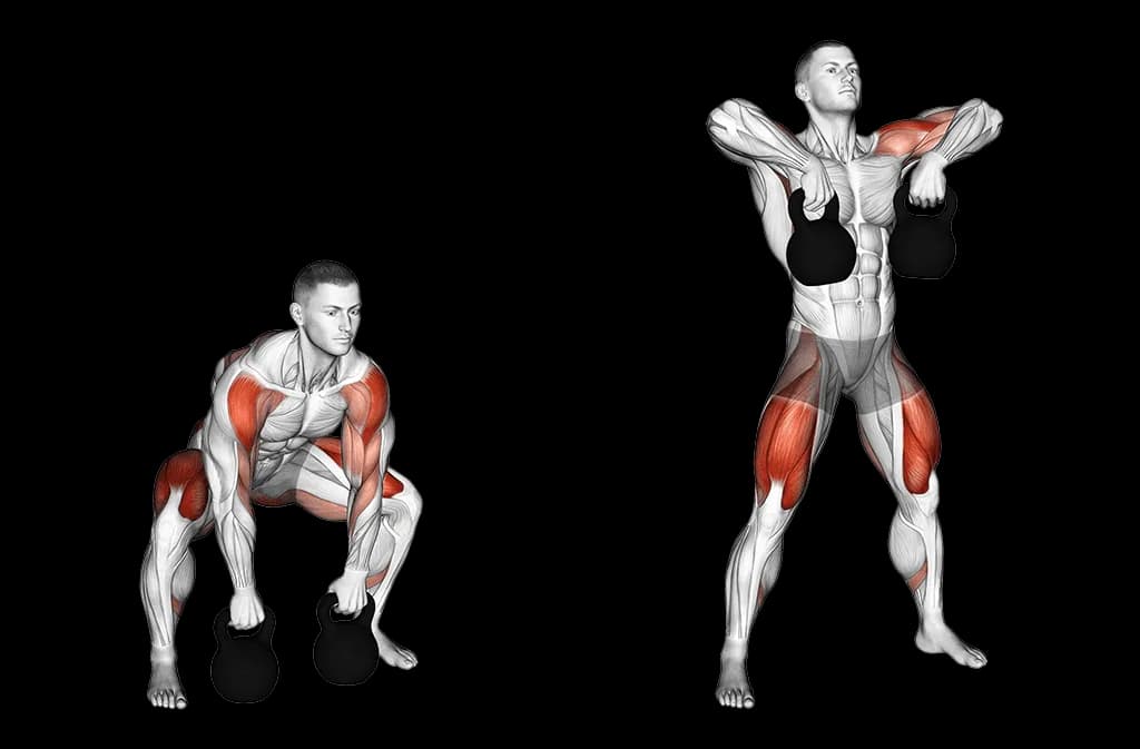 Kettlebell high pull