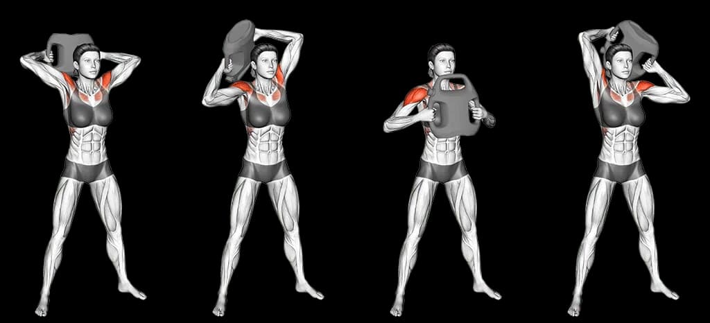 Kettlebell halo